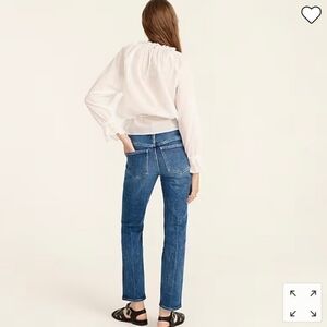 NWT J. Crew 9" Vintage Slim Straight jeans size 23 petite